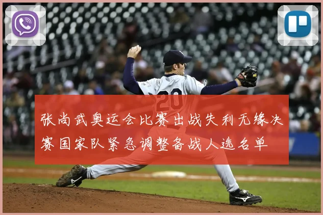 张尚武奥运会比赛出战失利无缘决赛国家队紧急调整备战人选名单